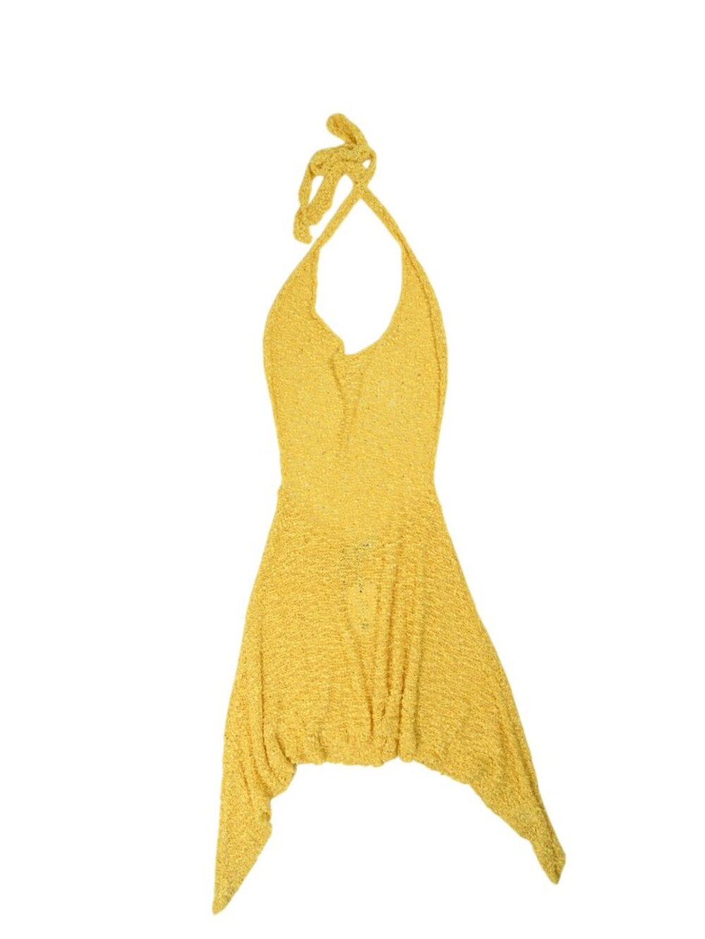 Guizio Giselle Mini Dress in Sunshine Yellow